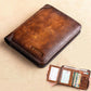 🔐 LIMITED-TIME 50% OFF! 💼 Genuine Leather RFID Wallet – Waterproof, Large Capacity, Handmade 👨‍💼