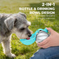 🎉 2026 Sale — Over 24,200 Sold!🐕 2‑in‑1 Portable Dog Water Bottle for Small Dogs