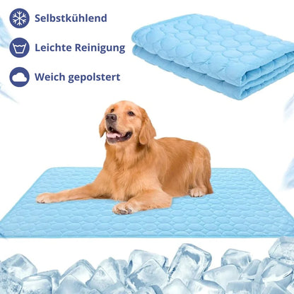 🐾 LIMITED-TIME 50% OFF! 💥 Premium Cooling Mat for Pets – Self-Cooling, Breathable, Waterproof, Washable ✨