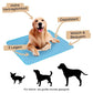 🐾 LIMITED-TIME 50% OFF! 💥 Premium Cooling Mat for Pets – Self-Cooling, Breathable, Waterproof, Washable ✨