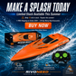 🚤 LIMITED-TIME 50% OFF! ⚡ Dual-Motor RC Boat – 2.4GHz, Waterproof, High Speed 🌊