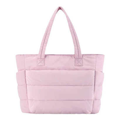 👜 LIMITED-TIME 50% OFF! ✨ Lightweight Puffy Tote Bag – Quilted Design, Multi-Pocket, 15.6" Laptop Fit 💫