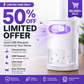 🌙 LIMITED-TIME 50% OFF! ✨ UV Mosquito Killer Lamp – USB, Quiet, Chemical-Free 🦟