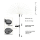 🎉 2026 Sale — Over 64,000 Sold!💞 Waterproof Solar Garden Fireworks Lamp – Light Up Your Nights 🎇