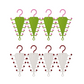 🎉 2026 Sale — Over 78,000 Sold! 🧥 Multi-Functional V-Shaped Double Sided Hanger Storage Rack