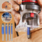 ⚙️ LIMITED-TIME 50% OFF! ✨ Biaxial Trimming Tool – Carbide Router Bit, Sharp Cut, Blue Nano Coating 🛠️