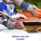 🛡️ LIMITED-TIME 50% OFF! ✨ Food Grade Metal Mesh Glove – Cut Resistant, ANSI A9, Easy Clean 🍖