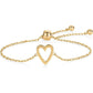 ❤️ LIMITED-TIME 50% OFF! ✨ Matching Heart Bracelet Set – 2PCS, Stainless Steel, Adjustable, Gift 🎁