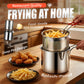 🍳 LIMITED‑TIME 50% OFF! ⚡ 304 Stainless Steel Multifunctional Fryer – Practical, User‑Friendly, Time‑Saving 🧺
