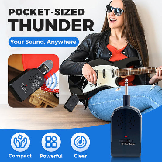 💎 50% OFF! 💎 Mini Portable Guitar Amplifier Set – 30W HD Sound, Rechargeable & Studio-Quality Tone Anywhere
