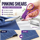 ✂️ 2026 Sale — Over 25 400 Sold!🌸 Multipurpose Pinking Shears Serrated Scissors