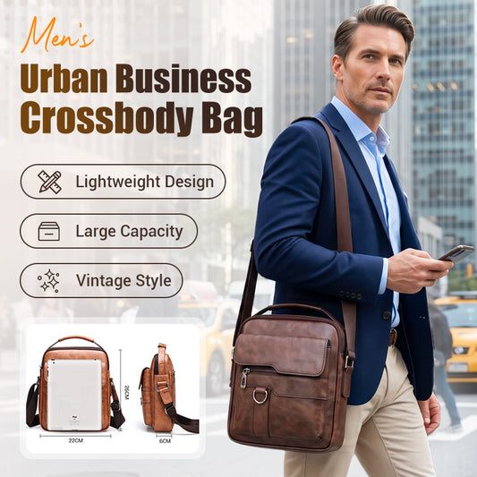 💼 LIMITED-TIME 50% OFF! ✨ Business Men's Casual Crossbody Bag – Practical, Stylish, Water-Resistant ✨