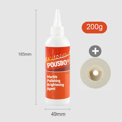 ✨ 2026 Sale — Over 22,000 Sold! 🧽 Marble Brightening Polish – One-Wipe Shine & Protection 💎