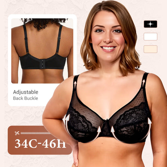 👙 LIMITED-TIME 50% OFF! ✨ Minimal Lace Bra – Full Coverage, Seamless, Supportive, Comfortable ✨