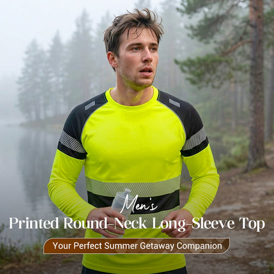 👕 LIMITED-TIME 50% OFF! ✨ Men’s 3D Printed Active Shirt – High-Visibility, Breathable, Athletic Fit 🌿