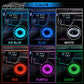🚗 LIMITED-TIME 50% OFF! ✨ Car Interior LED Atmosphere Lights – Customizable, Slim, Stylish ✨
