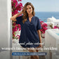 👕 LIMITED-TIME 50% OFF! ✨ Fashion Loose Short Sleeve Top – Solid Color, Breathable, Casual Chic 🌿