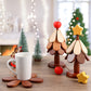 🎄 LIMITED‑TIME 50% OFF! 🔥 Natural Wooden Tree Trivets for Hot Dishes – Festive, Foldable, Durable ✨
