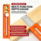 📏 LIMITED-TIME 50% OFF! ✨ Multifunctional Marking Ruler – Level, Scribe, Metric/Imperial, Aluminum ✨
