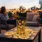💎 -40% ON SUNFLOWER SOLAR LANTERN! 💎 Colorful Patterns, IP55 Waterproof & Warm Glow for Garden