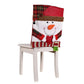 🎄 LIMITED-TIME 50% OFF! ✨ Christmas Chair Cover – Santa, Snowman & Elk Designs 🪑