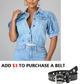 👖 LIMITED-TIME 50% OFF! ✨ Women's Cropped Denim Jacket – Puff Sleeve, 2 Colors, S-3XL 🌾