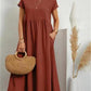 👒 LIMITED-TIME 50% OFF! ✨ Cotton Linen Pocket Dress – Loose, Breathable, Chic ✨