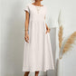 👒 LIMITED-TIME 50% OFF! ✨ Cotton Linen Pocket Dress – Loose, Breathable, Chic ✨