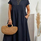 👒 LIMITED-TIME 50% OFF! ✨ Cotton Linen Pocket Dress – Loose, Breathable, Chic ✨