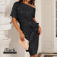 💃Vestido de fiesta brillante con lentejuelas y un solo hombro para mujer✨