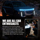 🎉 2026 Sale — Over 13,700 Sold!🚗 Dynamic Scan HoodBeam Kit – Smooth Scanning LED Hood Light ✨