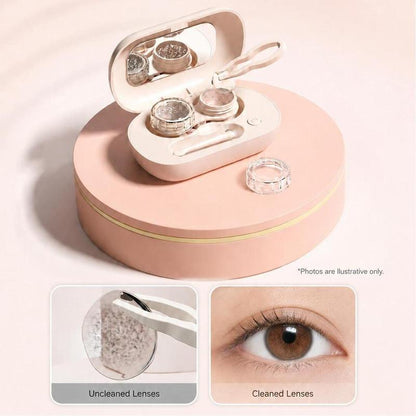 🎉 2026 Sale — Over 19,000 Sold! 👁️ Travel Contact Lens Case with Mirror – Dual Leak-Proof Soaking Compartments, Tweezers & Applicator Included! ✨