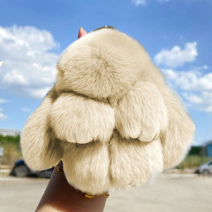 💎 BUY 1 GET 1 FREE! 💎 Handmade Soft Bunny PomPom Charms – Fluffy, Cute & Perfect for Bags, Keys & Gifts