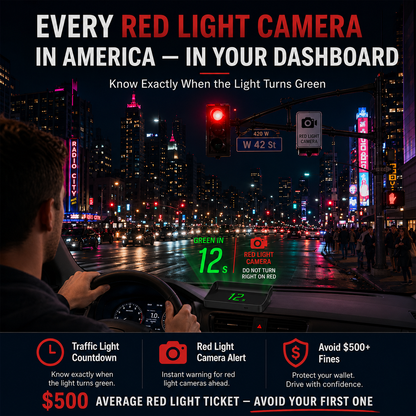 🎉 2026 Sale — Over 30,000 Sold! 💞 Universal GPS Car Speedometer Head-Up Display (HUD)