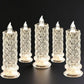 🕯️ LIMITED-TIME BUY MORE SAVE MORE! ✨ Set of 4 LED Crystal Candle Lights – Safe, Romantic, Decorative 🎉