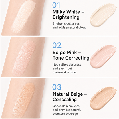 💄 BUY 1 GET 1 FREE! ✨ Dual-Effect Concealer & Foundation – Full Coverage, Long Lasting 💫