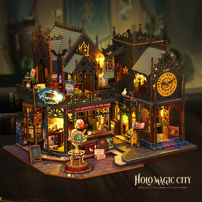 🎉 2026 Sale — Over 39,000 Sold! 🏰 3D Wooden Puzzle DIY Book Nook Kit – Handmade Bookshelf Decoration 🎨