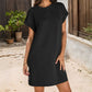 💎 50% OFF! 💎 Women's Relaxed Pocket Dress – Breathable Cotton-Linen Blend, Roll-Up Sleeves & Effortless Everyday Style 🌿👗
