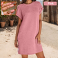 💎 50% OFF! 💎 Women's Relaxed Pocket Dress – Breathable Cotton-Linen Blend, Roll-Up Sleeves & Effortless Everyday Style 🌿👗