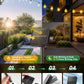 💎 55% OFF! 💎 Waterproof Solar-Powered LED String Lights – Warm White or Multi-Color, Remote-Controlled & Perfect for Patios, Gardens & Parties 🌟✨