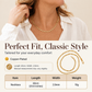 ✨ LIMITED‑TIME 50% OFF! ⚡ Women's Elegant Copper Plated Flat Chain Necklace – Chic, Delicate, Timeless