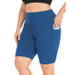 🔥 LIMITED TIME 50% OFF! ✨ Women's High-Waist Workout Shorts – Moisture-Wicking, Tummy Control & 2 Pockets 🏃‍♀️