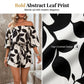 👗 LIMITED-TIME 50% OFF! ✨ Women's Off-Shoulder Shorts Jumpsuit – Abstract Print, Drawstring Waist, Vacation Ready 🌿