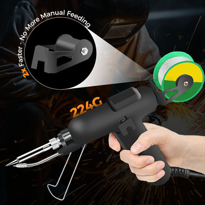 💥High-efficient 80W Electric Sodering Iron💥Buy together with Stainless Steel Solder Wire for Precision for a better price