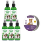 🐾 LIMITED-TIME 50% OFF! 🍃 Natural Flea & Tick Spray for Pets – Peppermint & Tea Tree Oil, Aloe Vera, 100ml ✨