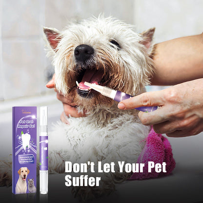 🐶 Pet Oral Repair Gel Toothbrush – Gentle Cleaning, Dental Care, Refreshing Breath ✨