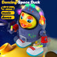 🦆 ¡50% DE DESCUENTO POR TIEMPO LIMITADO! ✨ Juguete de Pato Espacial Danzante - Luz LED interactiva y música con sensor solar para divertidos movimientos 🌟🚀 de baile cósmicos