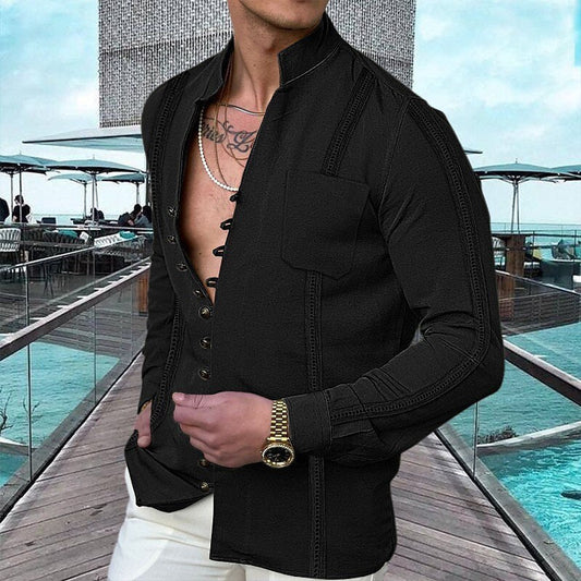👔 LIMITED-TIME 50% OFF! ✨ Men's Linen Beach Button-Up Shirt – Breathable, Casual, Vacation-Ready 🏖️