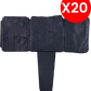 🌿 LIMITED-TIME 50% OFF! ✨ Imitation Stone Garden Fence – Realistic Look, Expandable 🪨