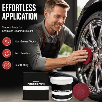 ✨ LIMITED‑TIME 50% OFF! ⚡ All‑in‑One Metal Polishing Paste Kit – Scratch‑Removal, Easy‑Apply, Reusable Pad 🪙